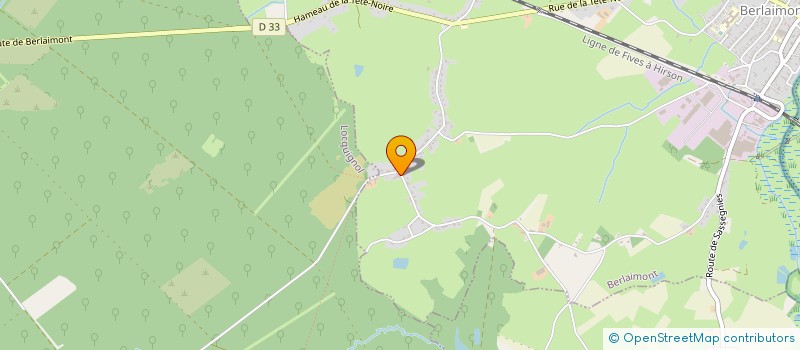 localisation de l'entreprise SOCIETE CHASSE SAINT HUBERT  BERLAIMONT