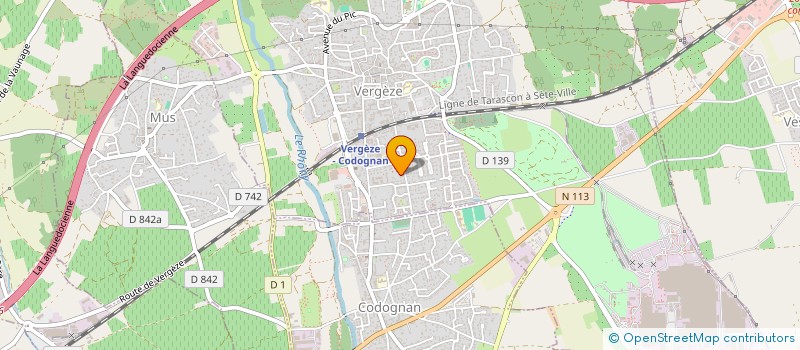 localisation de l'entreprise SOCIETE CHAV HOUSING  VERGEZE