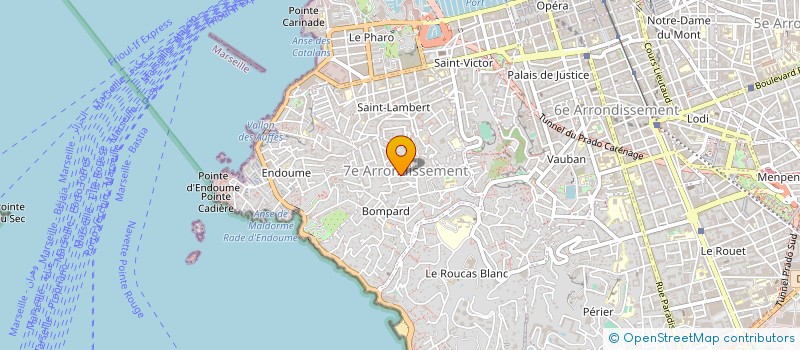 localisation de l'entreprise SOCIETE CHEDIAC REPARATION - LABDAC. à MARSEILLE