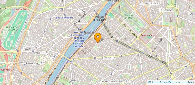 localisation de l'entreprise SOCIETE CHENETEL  PARIS