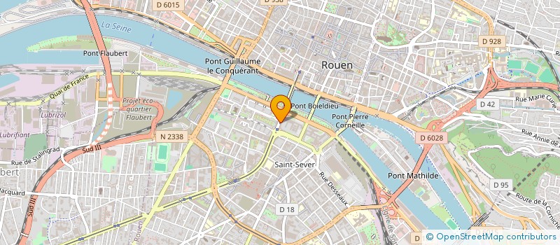 localisation de l'entreprise SOCIETE CHEVALLIER DUFAILLY à ROUEN