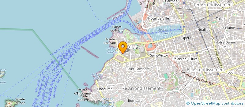localisation de l'entreprise SOCIETE CHEZ NOUS à MARSEILLE