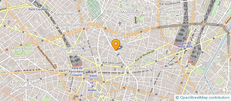 localisation de l'entreprise SOCIETE CHEZ PEPERE à PARIS