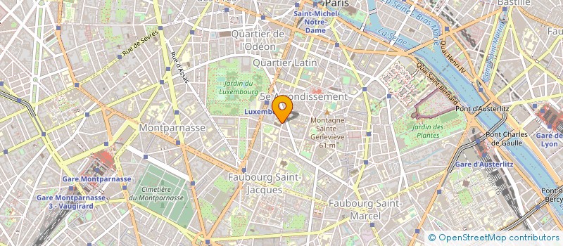 localisation de l'entreprise SOCIETE CHIMIQUE DE FRANCE à PARIS