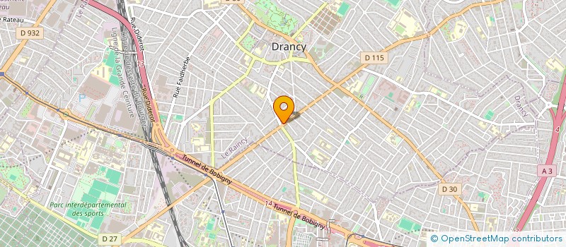 localisation de l'entreprise SOCIETE CHOBBOU à DRANCY