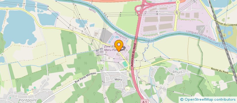 localisation de l'entreprise SOCIETE CHOJKA INVESTISSEMENT  PONTPOINT