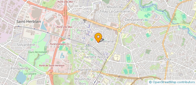 localisation de l'entreprise SOCIETE CHOPEIN DE PEINTURE à SAINT-HERBLAIN