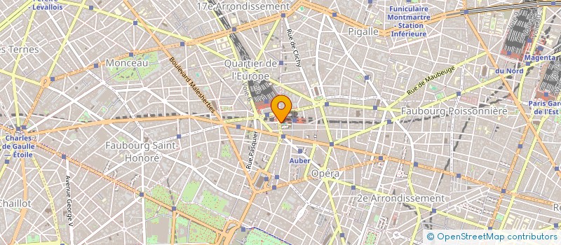 localisation de l'entreprise SOCIETE CHOPIN  PARIS