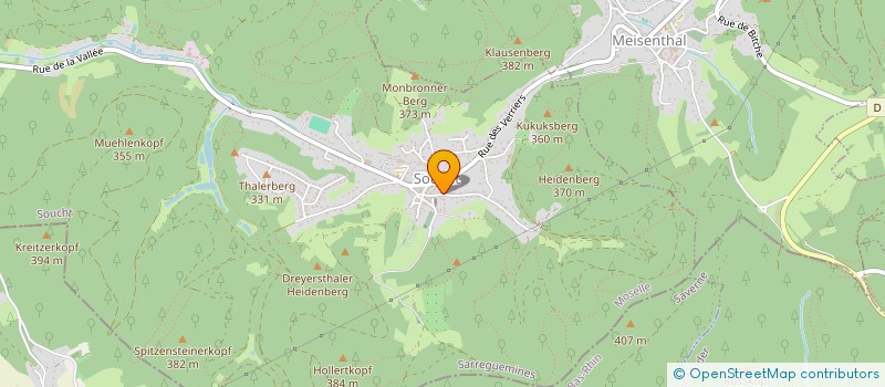 localisation de l'entreprise SOCIETE CHORALE CHOEURS JOYEUX  SOUCHT