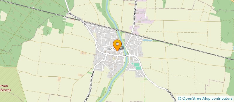 localisation de l'entreprise SOCIETE CHORALE ECHO DE L'ILL  SUNDHOFFEN