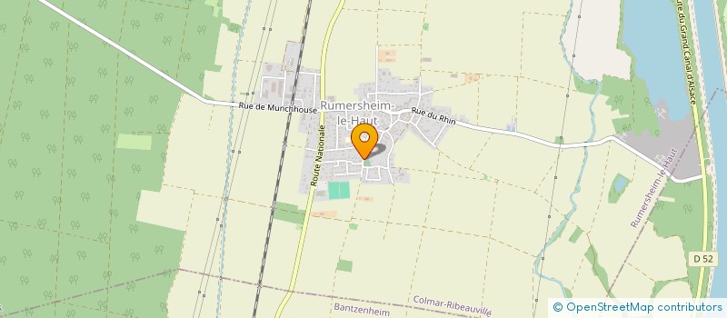 localisation de l'entreprise SOCIETE CHORALE SAINTE CECILE  RUMERSHEIM-LE-HAUT