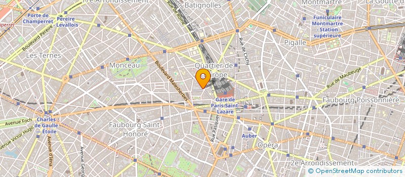 localisation de l'entreprise SOCIETE CHU  PARIS