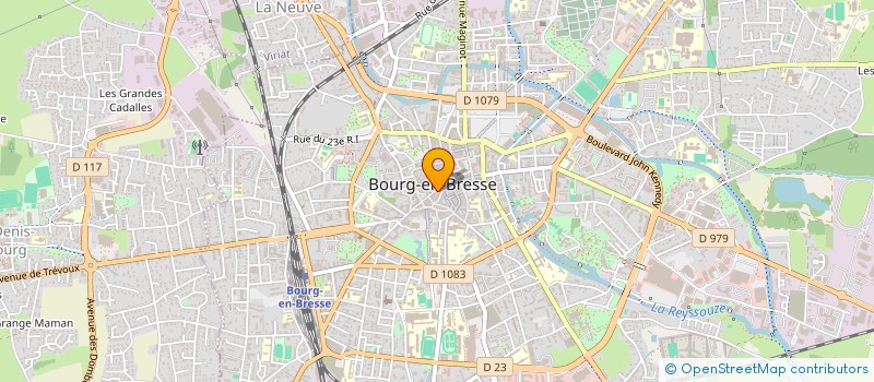localisation de l'entreprise SOCIETE CICAPE à BOURG-EN-BRESSE