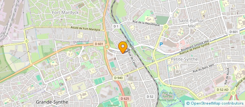 localisation de l'entreprise SOCIETE CICILE IMMOBILIERE OPUS 59 à DUNKERQUE