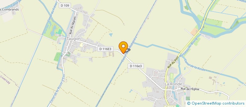 localisation de l'entreprise SOCIETE CIIVILE IMMOBILIERE Z.A.I.  TAUGON