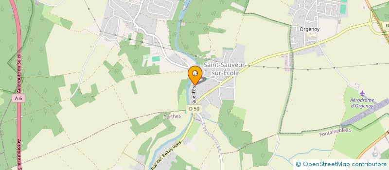 localisation de l'entreprise SOCIETE CIMAISE SARL  SAINT-SAUVEUR-SUR-ECOLE