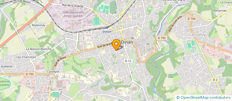 localisation de l'entreprise SOCIETE CIV SALVADOR KERDAL à DINAN