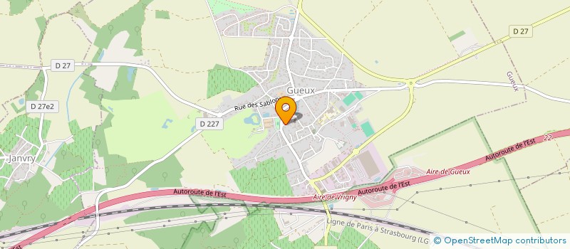 localisation de l'entreprise SOCIETE CIVIE AASA  GUEUX