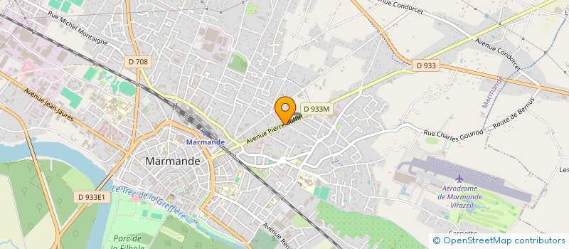 localisation de l'entreprise SOCIETE CIVIE IMMOBILIERE LOC & STOCK  MARMANDE