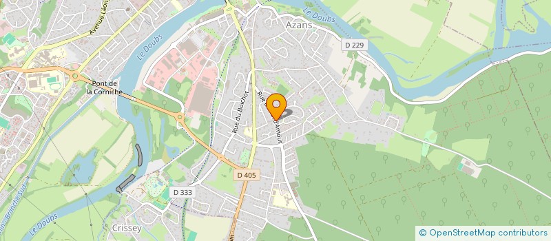 localisation de l'entreprise SOCIETE CIVIILE IMMOBILIERE DES FORGES DE SYAM à DOLE