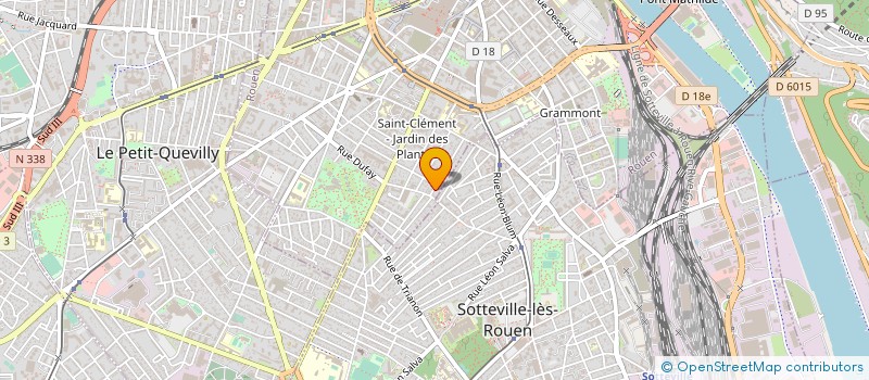 localisation de l'entreprise SOCIETE CIVIL DE MOYENS VOILLOT - CCV à ROUEN