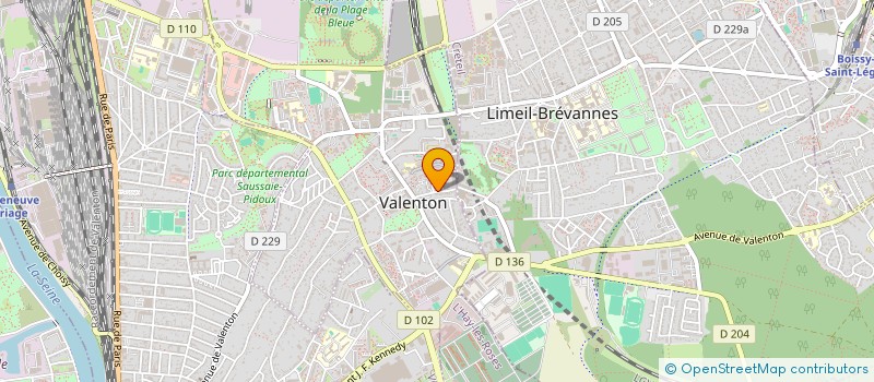 localisation de l'entreprise SOCIETE CIVIL IMMOBILIERE IGHRAM à VALENTON