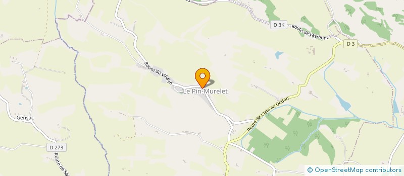 localisation de l'entreprise SOCIETE CIVILE 1200 DE SAINT LYS  LE PIN-MURELET