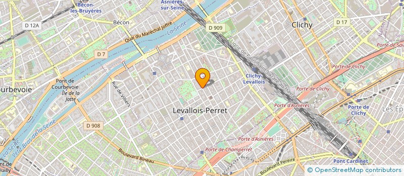 localisation de l'entreprise SOCIETE CIVILE 19 BIS RUE RIVAY à LEVALLOIS PERRET