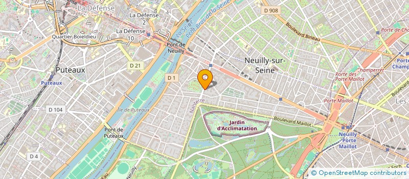localisation de l'entreprise SOCIETE CIVILE 19 MADRID à NEUILLY-SUR-SEINE