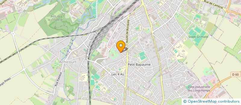 localisation de l'entreprise SOCIETE CIVILE 21 RUE AUGUSTIN DEMAILLY  ACHICOURT