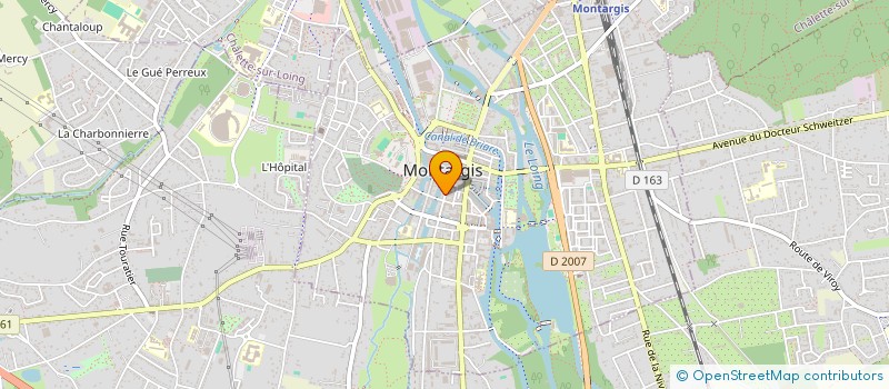 localisation de l'entreprise SOCIETE CIVILE 24 RG à MONTARGIS