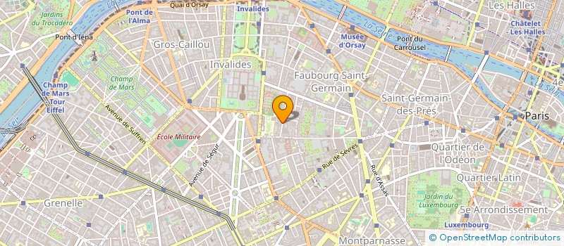 localisation de l'entreprise SOCIETE CIVILE 30 RUE BARBET DE JOUY  PARIS