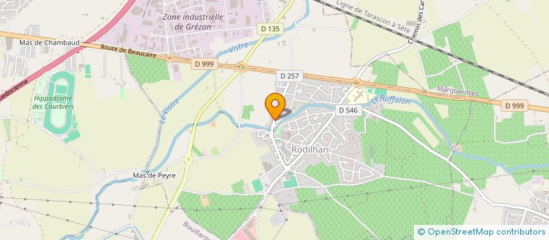 localisation de l'entreprise SOCIETE CIVILE 3D  RODILHAN