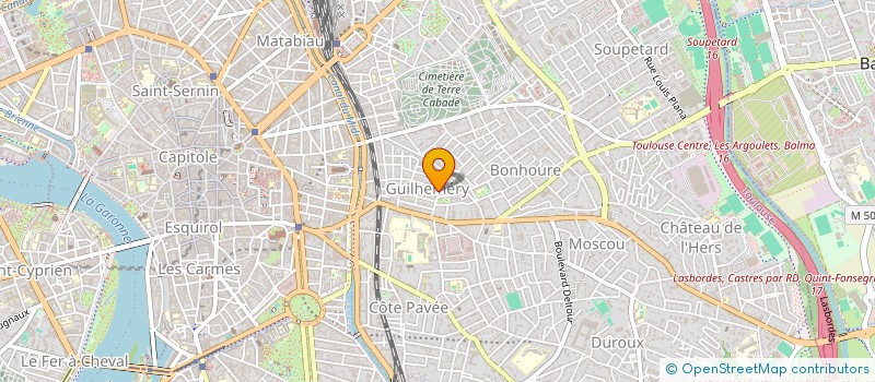 localisation de l'entreprise SOCIETE CIVILE 4 RUE RIVALS à TOULOUSE