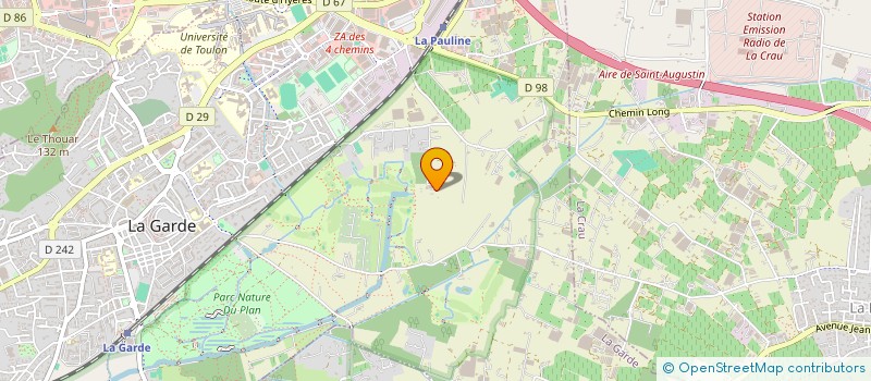 localisation de l'entreprise SOCIETE CIVILE 43 REPUBLIQUE  LA GARDE