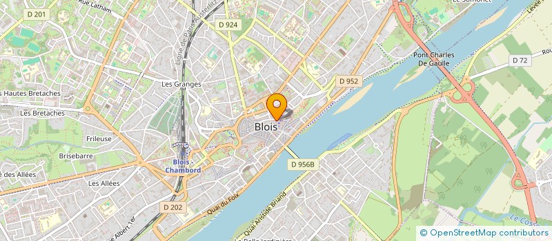 localisation de l'entreprise SOCIETE CIVILE A.M.F.  BLOIS