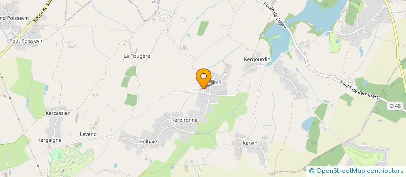 localisation de l'entreprise SOCIETE CIVILE ABCDEMJP  GUERANDE