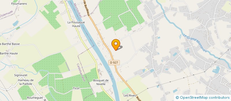 localisation de l'entreprise SOCIETE CIVILE ABIEGO  MONTAUBAN