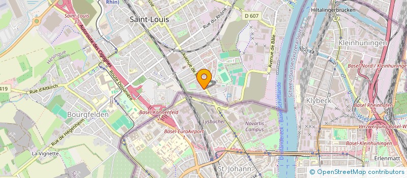 localisation de l'entreprise SOCIETE CIVILE ABLESER  SAINT-LOUIS