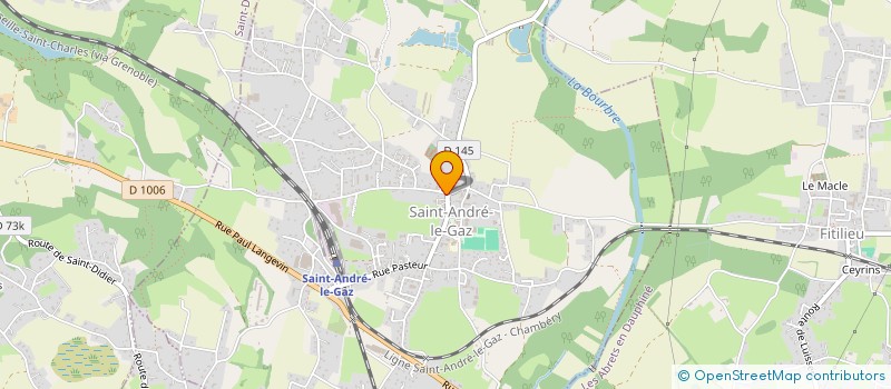localisation de l'entreprise SOCIETE CIVILE ABRESIENNE (S.C.A.) à LES ABRETS-EN-DAUPHINE