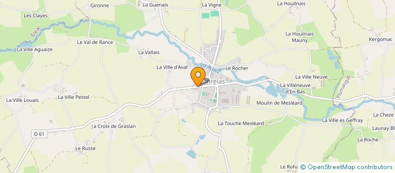 localisation de l'entreprise SOCIETE CIVILE ACOM  LANRELAS