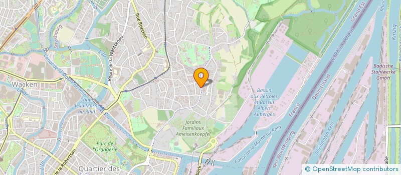 localisation de l'entreprise SOCIETE CIVILE ACSOL à STRASBOURG