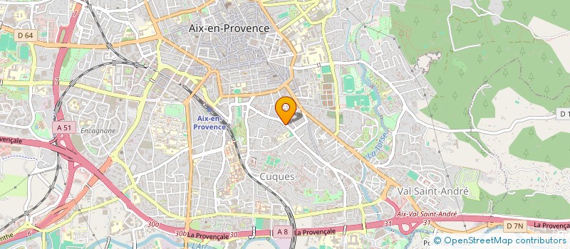 localisation de l'entreprise SOCIETE CIVILE ACTIMACO à AIX-EN-PROVENCE