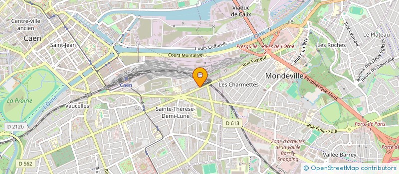 localisation de l'entreprise SOCIETE CIVILE ADA à CAEN