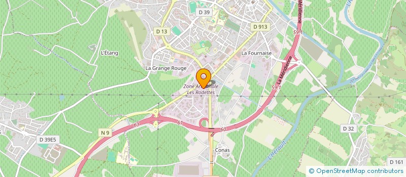 localisation de l'entreprise SOCIETE CIVILE ADEMY  PEZENAS