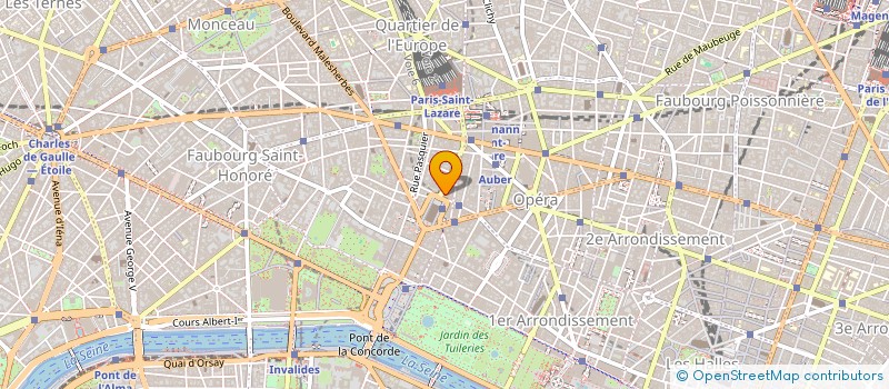 localisation de l'entreprise SOCIETE CIVILE AECOURCEL  PARIS