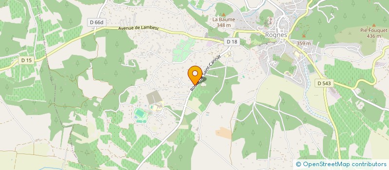 localisation de l'entreprise SOCIETE CIVILE AGARRUS  ROGNES