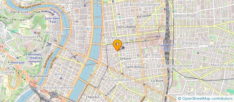 localisation de l'entreprise SOCIETE CIVILE AGERFIL  LYON