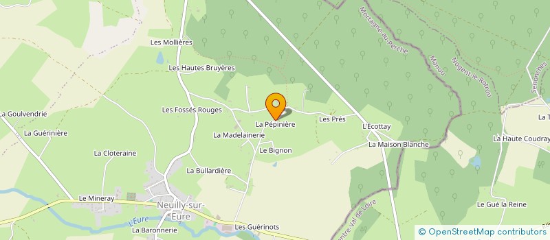 localisation de l'entreprise SOCIETE CIVILE AGLAE à LONGNY LES VILLAGES