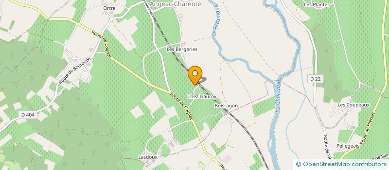 localisation de l'entreprise SOCIETE CIVILE AGRICOLE DE CHEZ MORIN à ANGEAC-CHARENTE